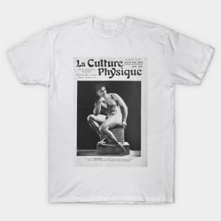 LA CULTURE PHYSIQUE - Vintage Physique Muscle Male Model Magazine Cover T-Shirt